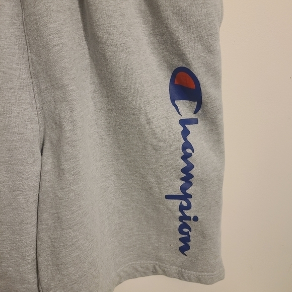 Champion | Men's Gray Athleisure Fleece Jogger Shorts (Size 1XL) - Picture 8 of 13